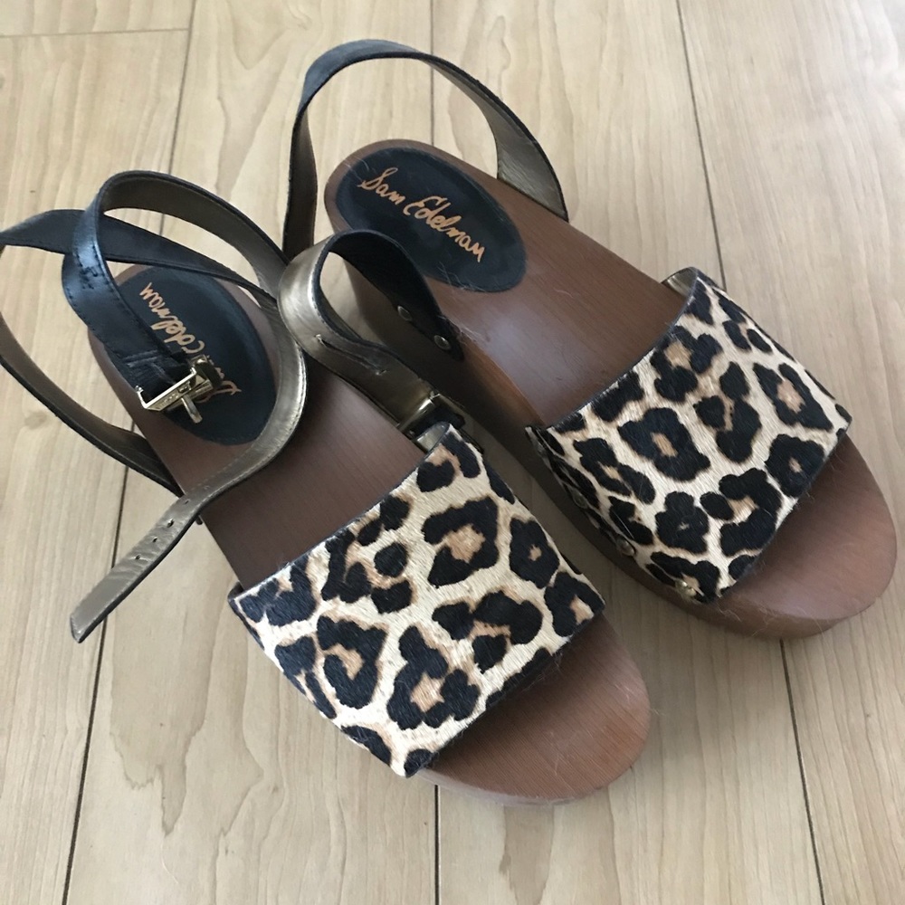 Like new Sam Edelman platform shoes